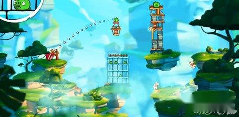 愤怒的小鸟2第81关攻略 教那群猪做人 第5张