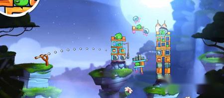 愤怒的小鸟2第67关攻略 击退猪猪城堡