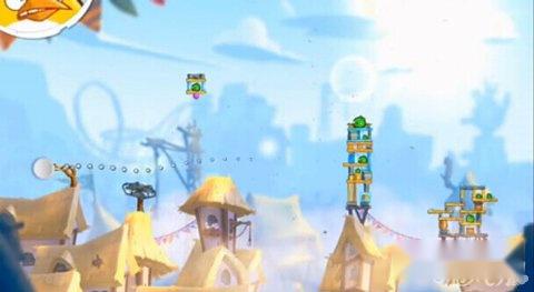 愤怒的小鸟2第28关三星过关小编教玩家飞 第2张