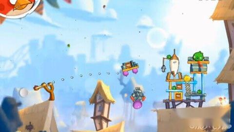 愤怒的小鸟2第28关三星过关小编教玩家飞 第3张