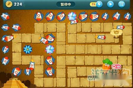 保卫萝卜沙漠12攻略图文详解 第4张 保卫萝卜沙漠12攻略图文详解 第4张