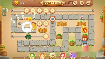 保卫萝卜3集市第41关攻略 集市第41关怎么过 第2张