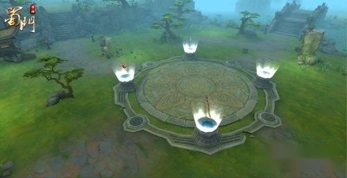 彩虹桥相会 蜀门手游凝碧崖场景实录