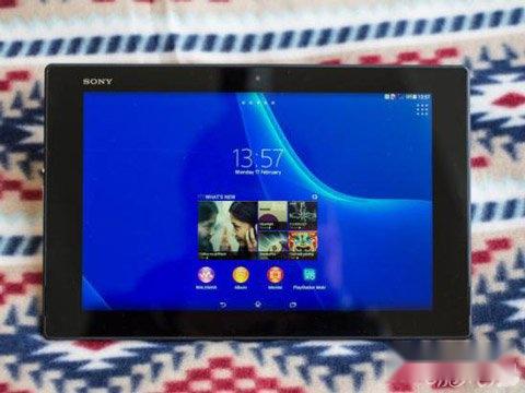 索尼Xperia Z2 Tablet上手 漂亮紧凑机身防水
