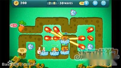 保卫萝卜丛林第12关金萝卜攻略 第4张