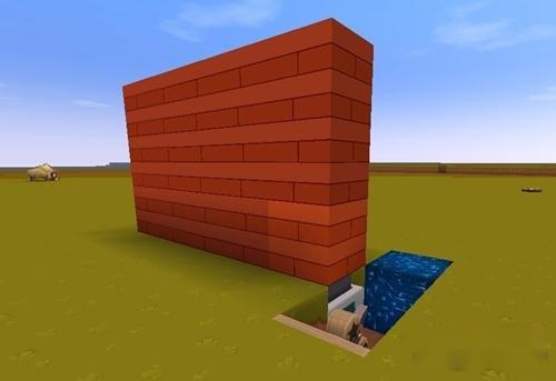 迷你世界旋转门 转轴方块旋转门分享 第3张