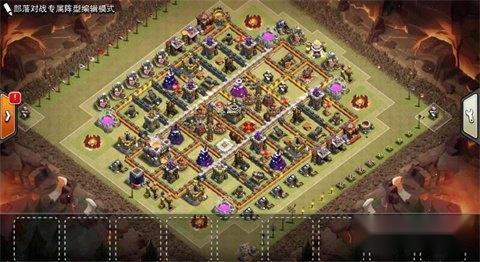 部落冲突援军尽量要大小龙 11本无弩阵思路分享