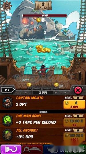 海盗点击者攻略轻松拿金币技巧分享 第3张