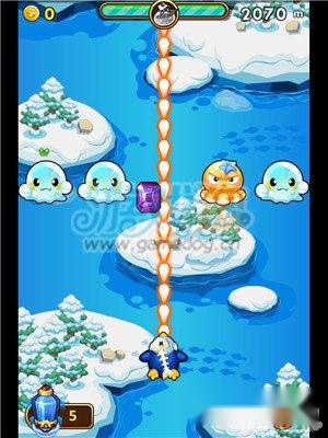 企鹅向前冲高分技巧过关心得解析 第4张