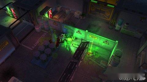 科幻色彩动作射击游戏异形工厂登陆