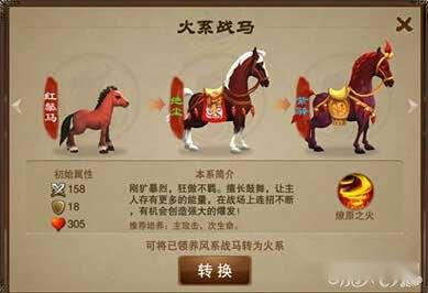 三国之刃升级红马及装备符文如何搭配分析