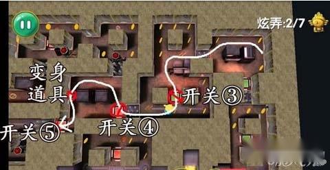 疯狂的麦咭3-23关捡取变身道具攻略 第2张 疯狂的麦咭3-23关捡取变身道具攻略 第2张