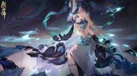 阴阳师全新SSR阶式神孔雀明王概念PV 破笼之舞 title=