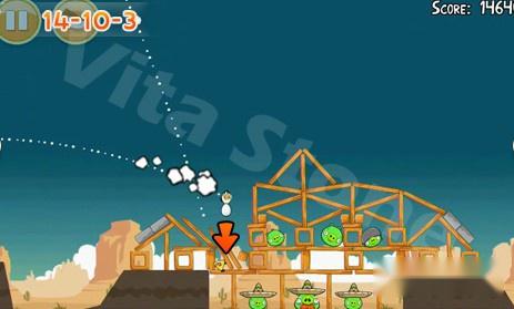 愤怒的小鸟14-10第十四关图文攻略 第3张