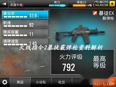 暴徒霰弹枪资料解析