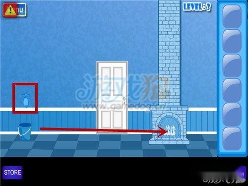 逃离蓝色密室攻略通关图文详解 第4张 逃离蓝色密室攻略通关图文详解 第4张