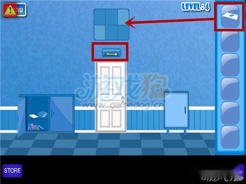 逃离蓝色密室攻略通关图文详解 第6张 逃离蓝色密室攻略通关图文详解 第6张