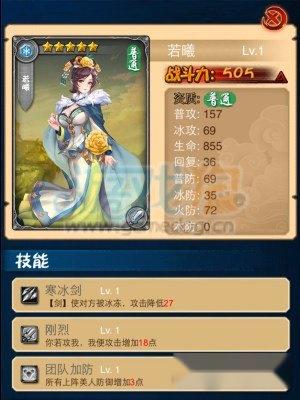 媚倾天下美女角色类型及属性图解大全 第2张