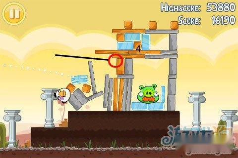 愤怒的小鸟3-12第三关图文攻略 第4张
