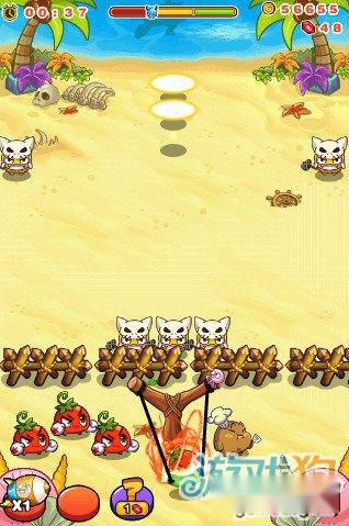 燃烧的蔬菜2沙滩夺宝第2关攻略 第2张