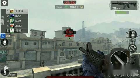 全民枪王挑战模式当中如何跳到二楼