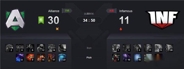 养猪式打法 Alliance战胜INF晋级下一轮