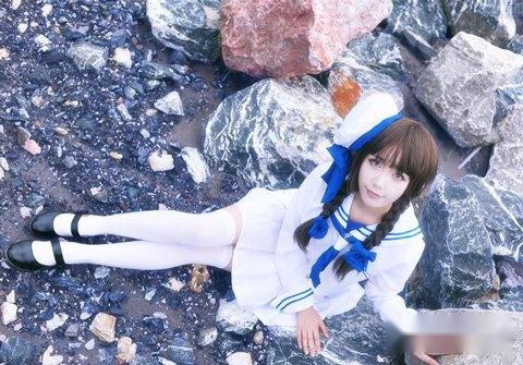 海之魔女原味cosplay来袭 感受海洋气息 第4张