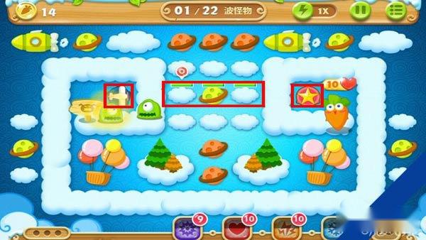 保卫萝卜2天际54攻略钻石金萝卜道具全清 保卫萝卜2天际54攻略钻石金萝卜道具全清