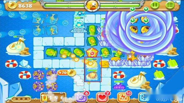 保卫萝卜2冰川40攻略钻石金萝卜道具全清 第11张