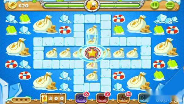 保卫萝卜2冰川40攻略钻石金萝卜道具全清 第3张