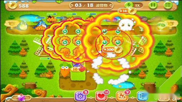 保卫萝卜2丛林26攻略钻石金萝卜道具全清 第5张