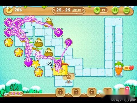 保卫萝卜2 8关额外任务完成攻略 第8张