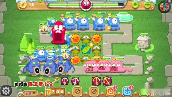 保卫萝卜2地下庄园D5攻略 极限清理太阳 第6张