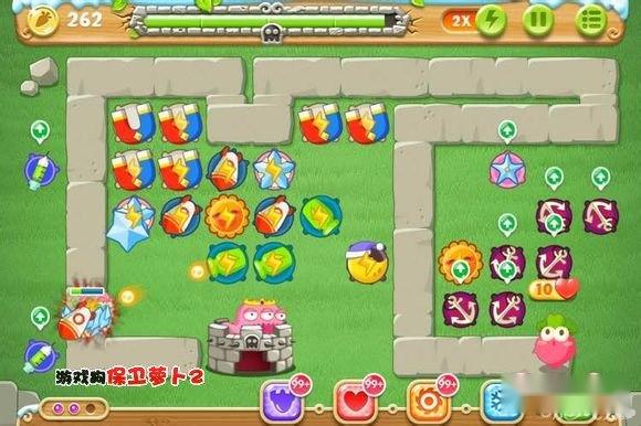 保卫萝卜2地下庄园D15攻略 优先清理道具 第7张