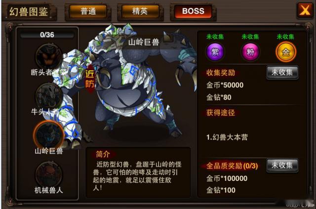 格斗之皇金色幻兽图鉴大全 第5张